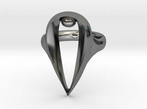 RIOT Rings: The Pearl size 6.5 3d printed