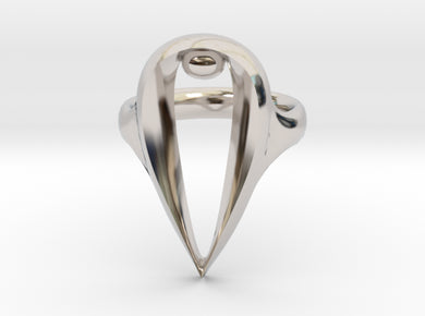 RIOT Rings: The Pearl size 8 3d printed