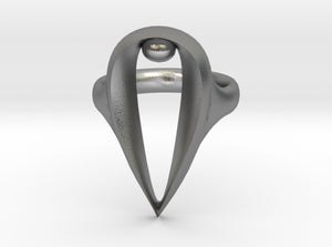 RIOT Rings: The Pearl size 8 3d printed