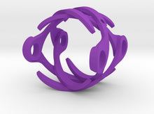 Load image into Gallery viewer, Sapphic: ScissorRing size 7 3d printed