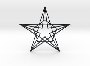 Arabesque: Star 3d printed