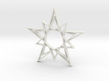 Load image into Gallery viewer, Arabesque: Solar Star 3d printed