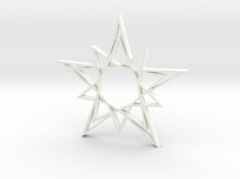 Load image into Gallery viewer, Arabesque: Solar Star 3d printed