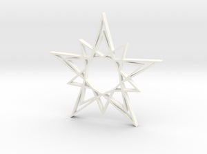 Arabesque: Solar Star 3d printed