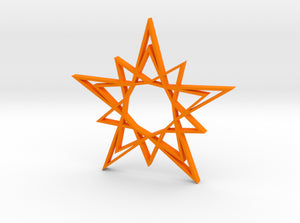 Arabesque: Solar Star 3d printed