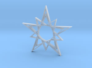 Arabesque: Solar Star 3d printed