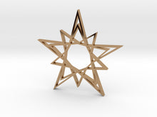 Load image into Gallery viewer, Arabesque: Solar Star 3d printed