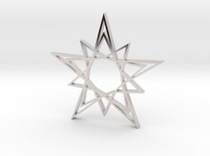 Arabesque: Solar Star 3d printed