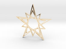 Load image into Gallery viewer, Arabesque: Solar Star 3d printed