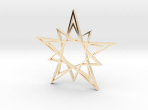 Arabesque: Solar Star 3d printed