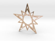 Load image into Gallery viewer, Arabesque: Solar Star 3d printed