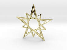 Load image into Gallery viewer, Arabesque: Solar Star 3d printed