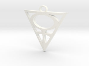 Goddesses: Venus Centered large pendant 3d printed