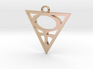 Goddesses: Venus Centered small pendant 3d printed