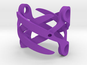 Sapphic: ScissorRing size 8 3d printed