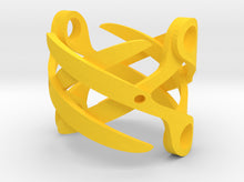 Load image into Gallery viewer, Sapphic: ScissorRing size 8 3d printed