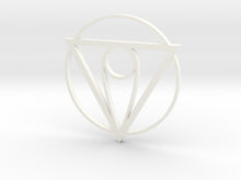 Load image into Gallery viewer, Sapphic: Pink Triangle 3d printed