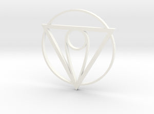 Sapphic: Pink Triangle 3d printed