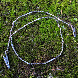 CoVida Mask Chain (silver-fill)